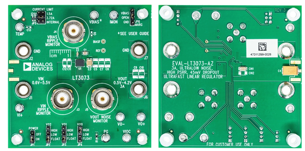 Analog Devices Inc. Carte d'évaluation EVAL-LT3073-AZ